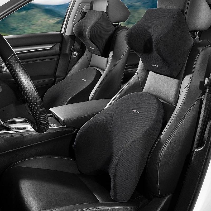 Memory Foam Car Neck Pillow Lumbar Support - Автомобильная подушка для поддержки поясницы, Универсальная