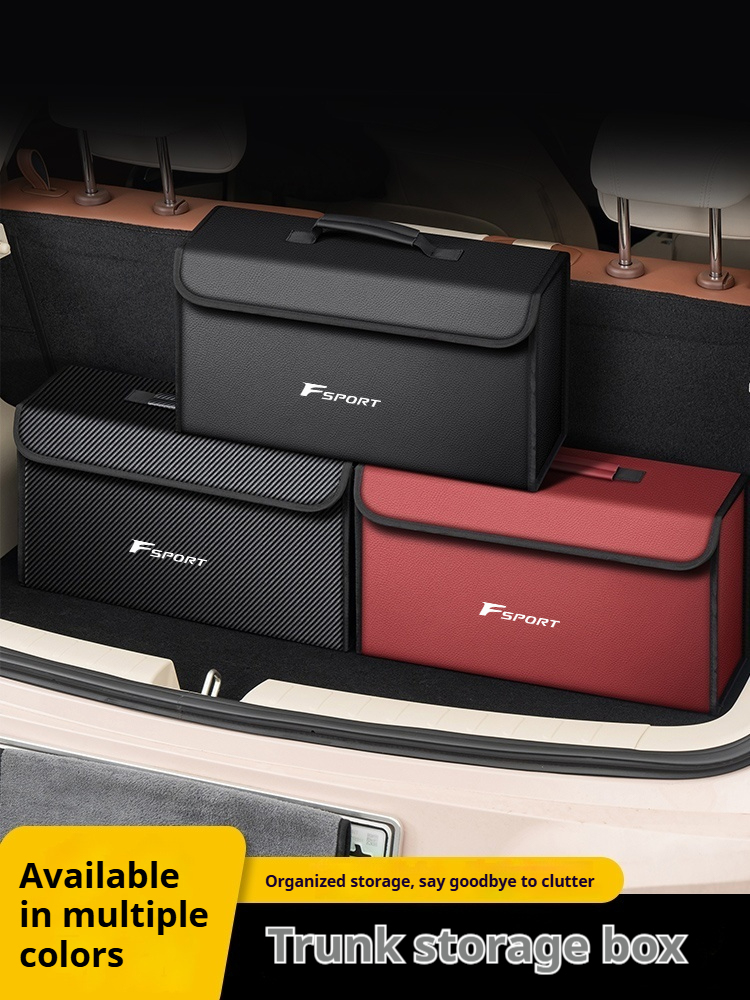 Для Lexus F Sport ES RX LS500h – обзор и цена Car Trunk Organizer Foldable Storage Box