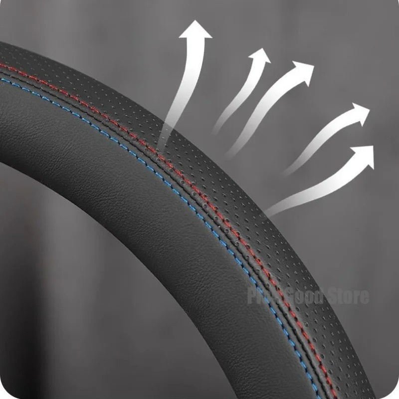 Чехол на руль из кожи наппа дл – обзор и цена Car Steering Wheel Cover Anti Slip Breathable