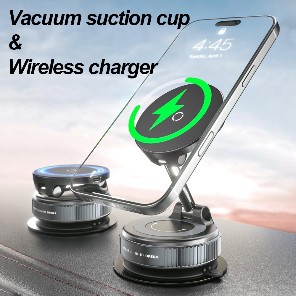 Автомобильное магнитное беспро – обзор и цена Wireless Car Charger Mount Fast Charging