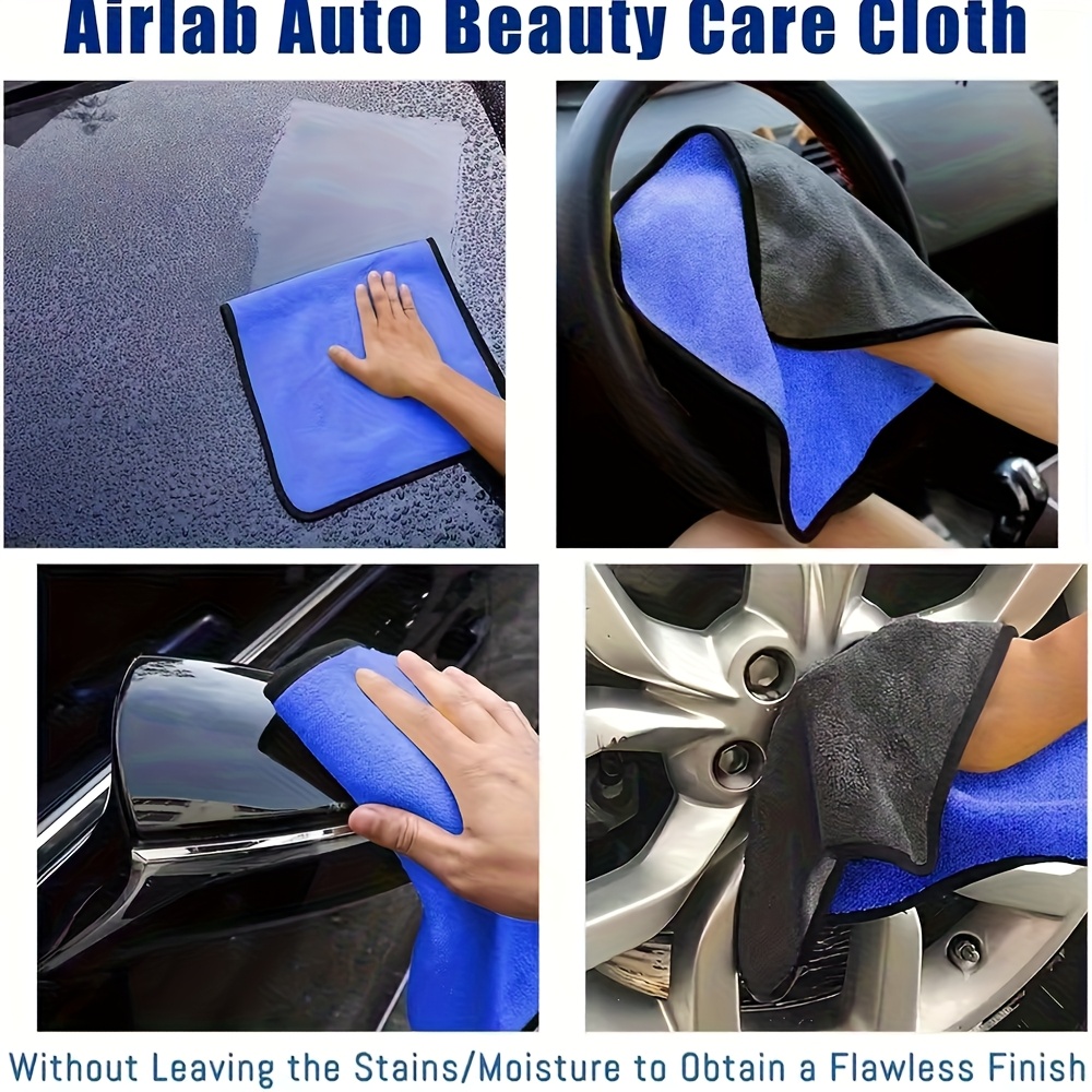 1-10 шт. микрофибровых полотен – обзор и цена Microfiber Car Drying Towel Super Absorbent