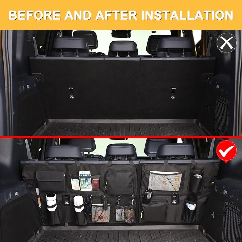 Органайзер-сумка на спинку сид – обзор и цена Car Trunk Organizer Foldable Storage Box