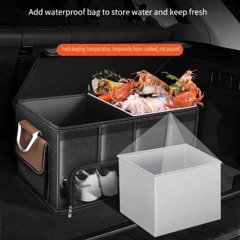 Водонепроницаемая складная сум – обзор и цена Car Trunk Organizer Foldable Storage Box