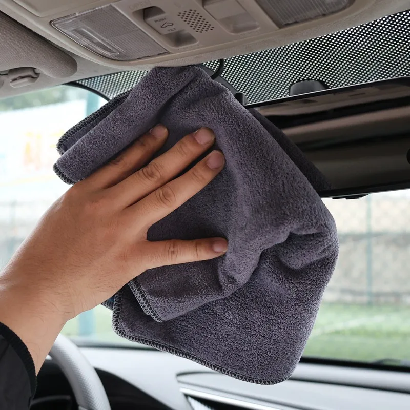 Микрофибровое чистящее полотен – обзор и цена Microfiber Car Drying Towel Super Absorbent