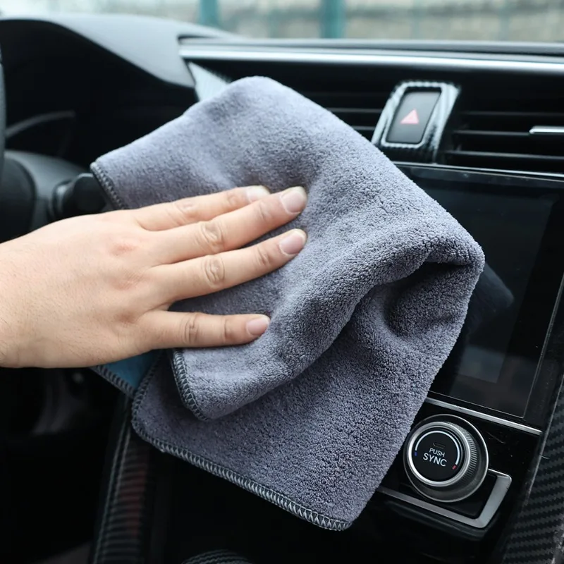 Микрофибровое чистящее полотен – обзор и цена Microfiber Car Drying Towel Super Absorbent