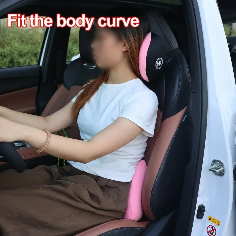 Для комфорта вождения: автомоб – обзор и цена Memory Foam Car Neck Pillow Lumbar Support